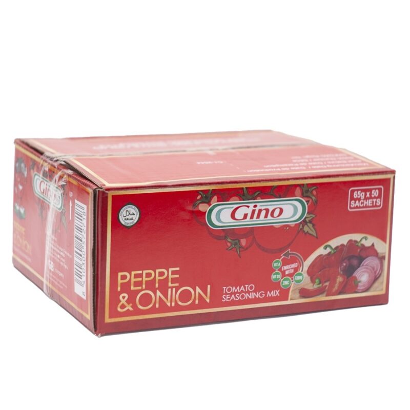 Gino pepper and onions